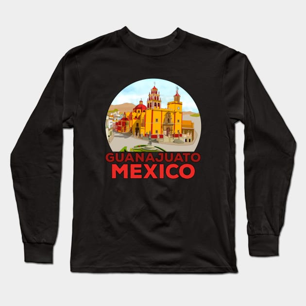 Mexico Guanajuato Long Sleeve T-Shirt by DiegoCarvalho